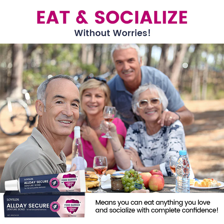 LOVILDS® AllDay Secure Denture Bond