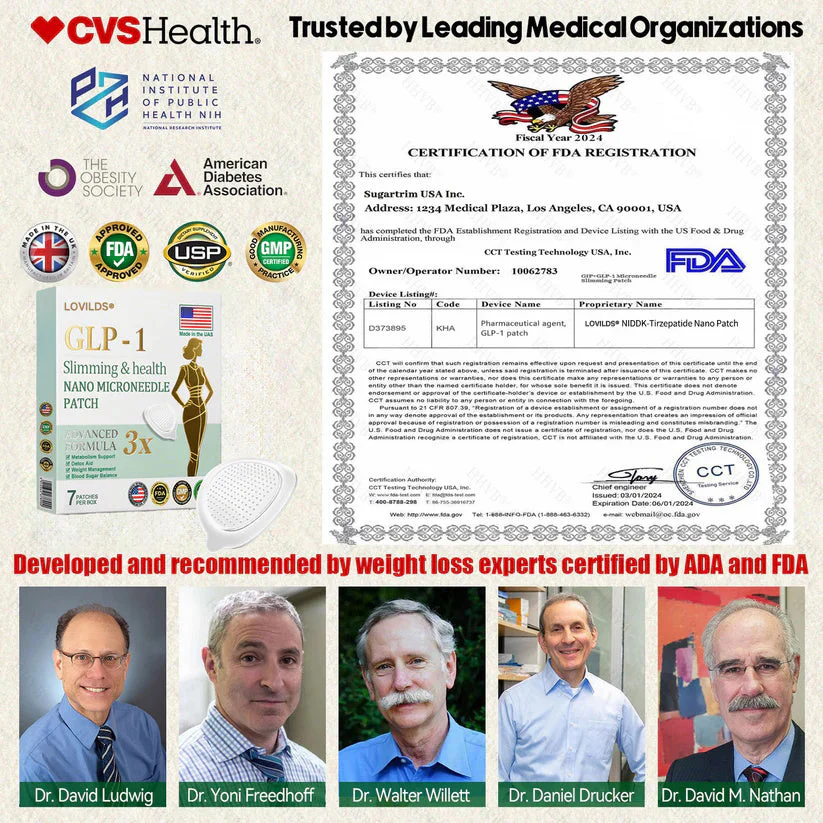 LOVILDS® NIDDK-Tirzepatide Nano Patch LOVILDS® NIDDK-Tirzepatide Nano Patch