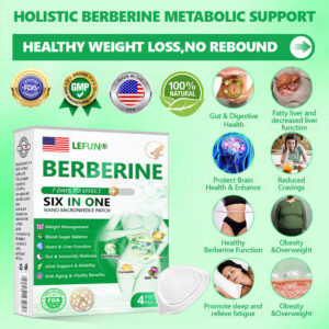 LEFUN® 6-in-1 NAD+ Berberine All-in-One Body-Shaping Nano Microneedle Patch