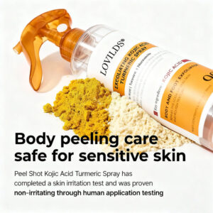 LOVILDS® Peeling Shot Keratin Care Kojic Acid Turmeric Spray
