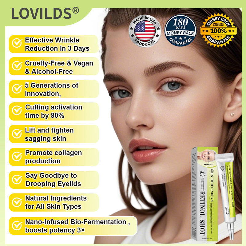 LOVILDS This Vitamin A Retinol Shot Delivers Visible Firming Results