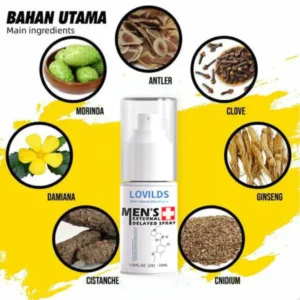 LOVILDS™Vitality Spray For Men Powerful Erections in Just 3 Minutes