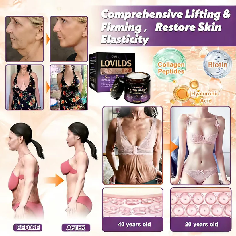 LOVILDS® Biotin 10-in-1 Skin Restoration Cream